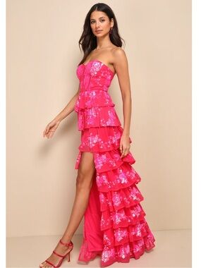 exquisite refinement black backless bow ruffled maxi dress Black Maxi Dress With Open Back And Bow